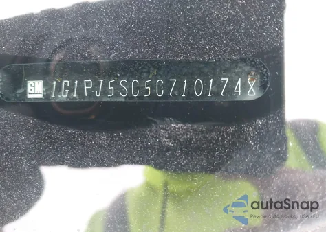 2012 Chevrolet Cruze Eco from USA, damaged, VIN 1G1PJ5SC5C7101748